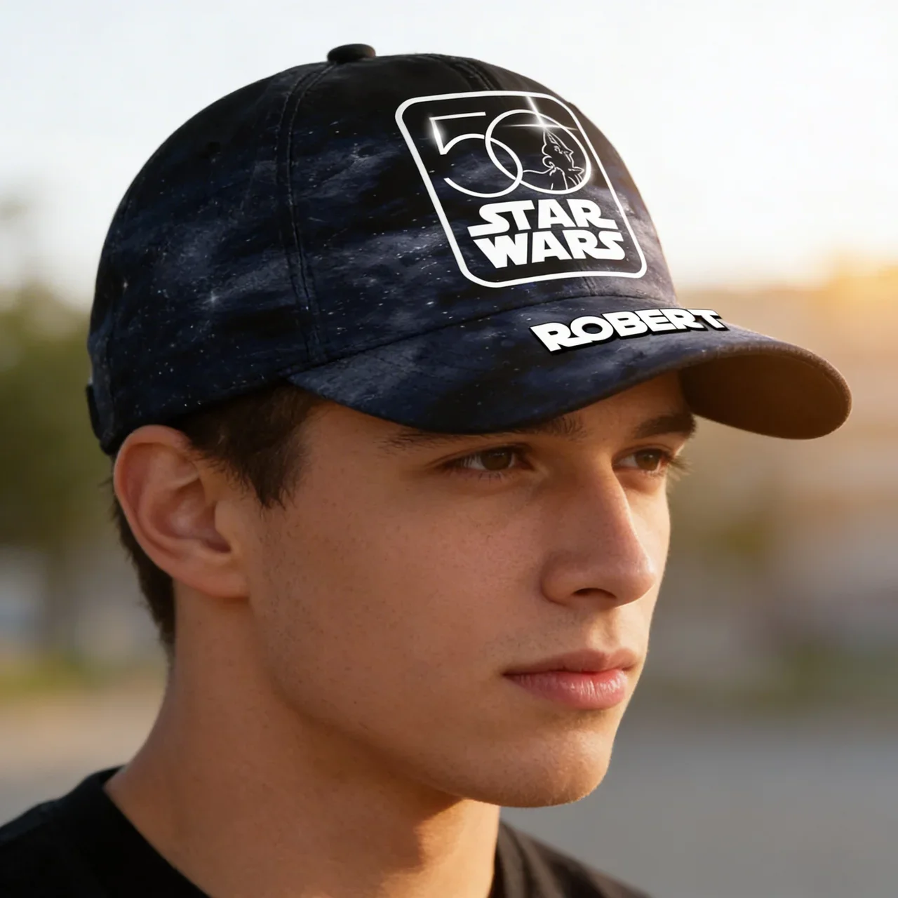Stwa Galazy Star 50th Anniversary - Personalized Classic Cap - Gift For Movie Fans HH01 - Image 4