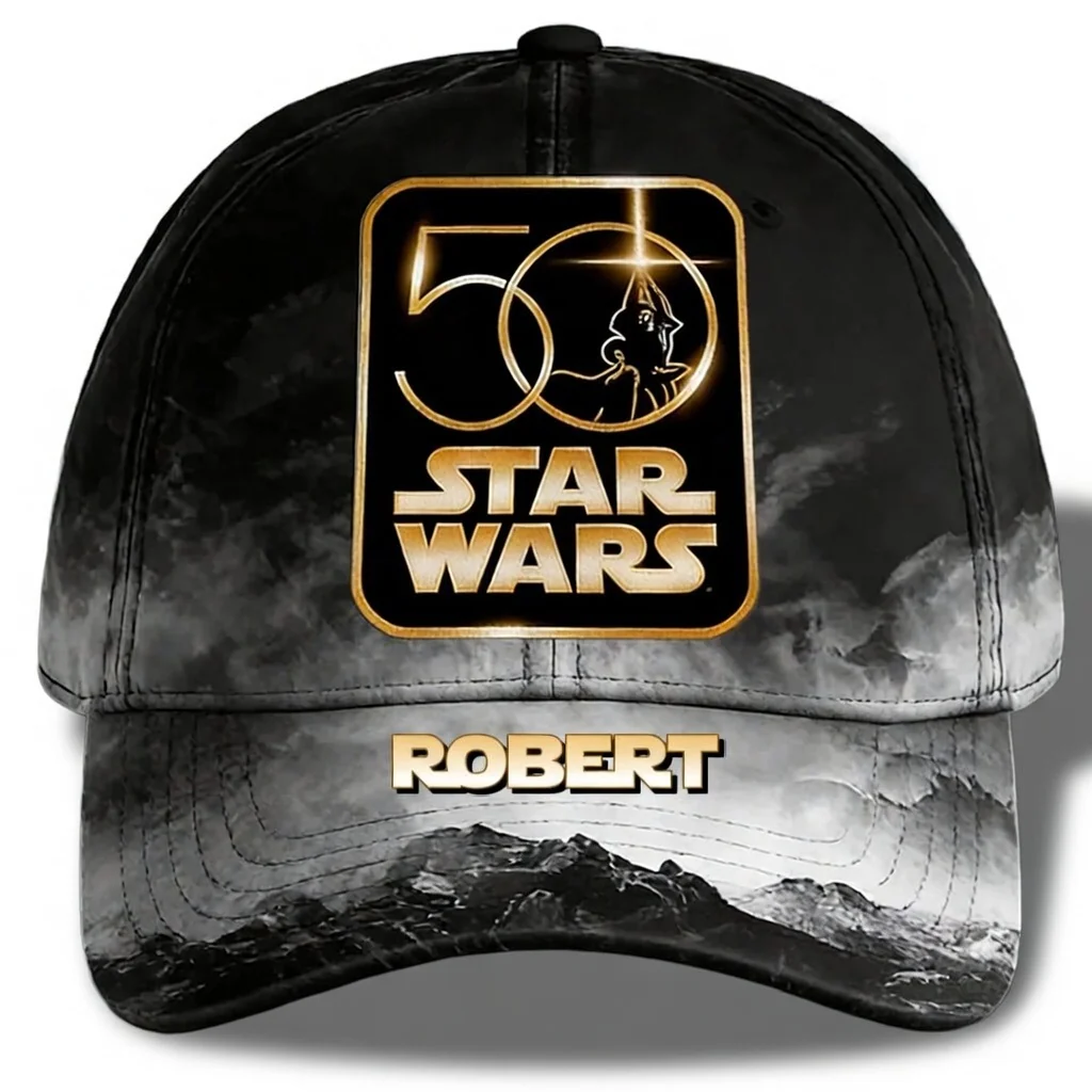 Stwa Galazy Star Celebrating 50th Anniversary - Personalized Classic Cap - Gift For Movie Fans HH01 - Image 4