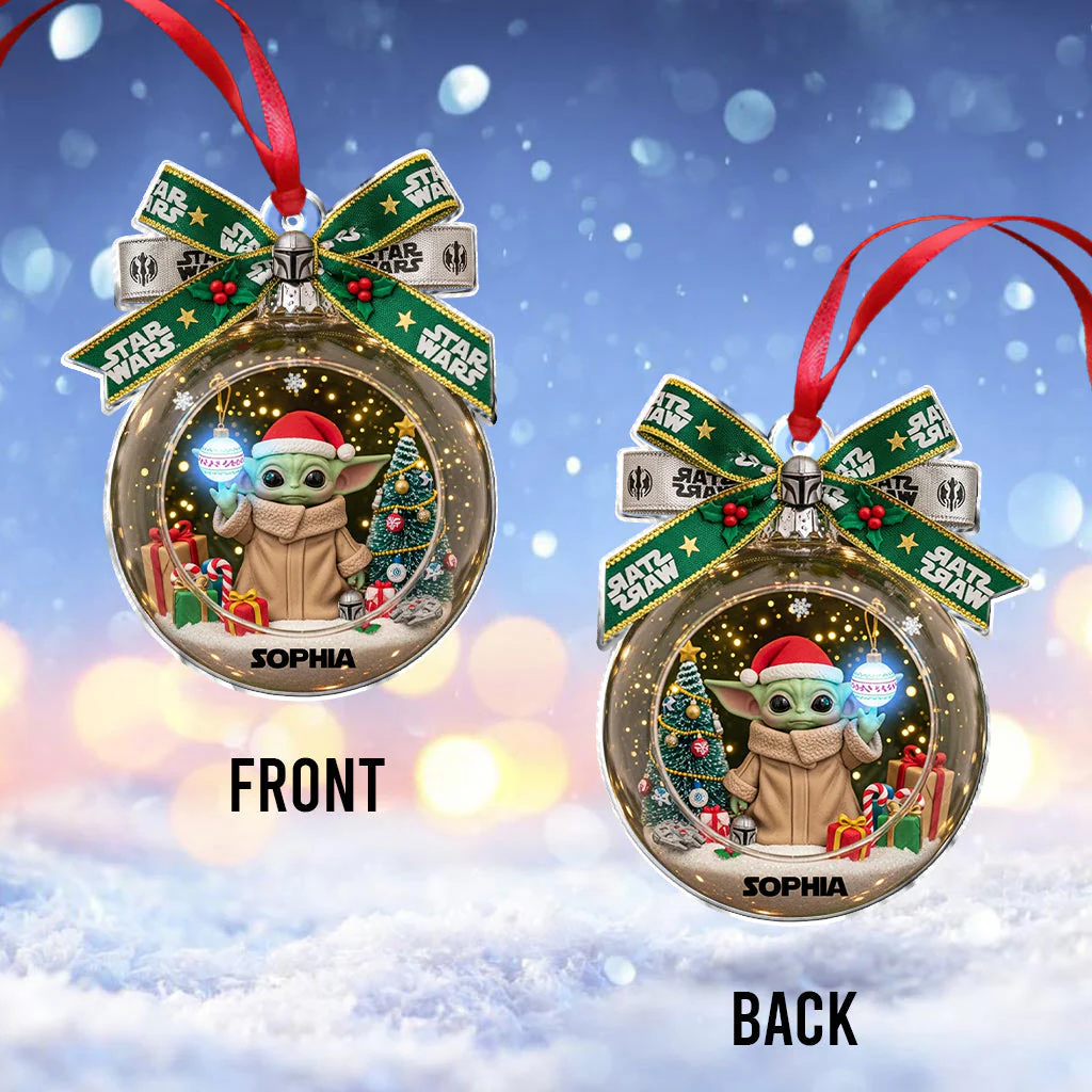 Stwa Glaxy Star Merry Christmas - Personalized Ornament - Gift For Movie Fans NL122 - Image 4