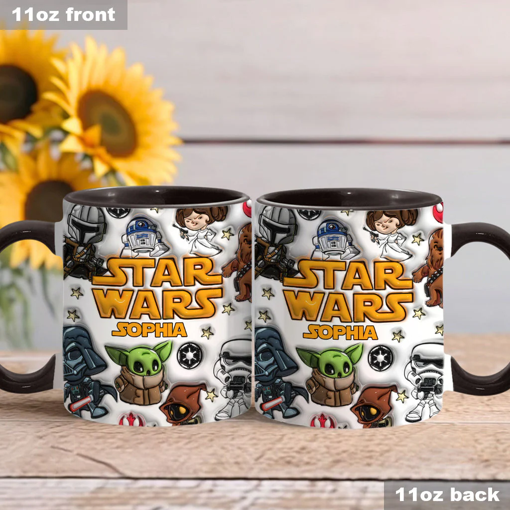 Stwa Glaxy Star - Personalized Accent Mug - Gift For Movie Fans NL122 - Image 3