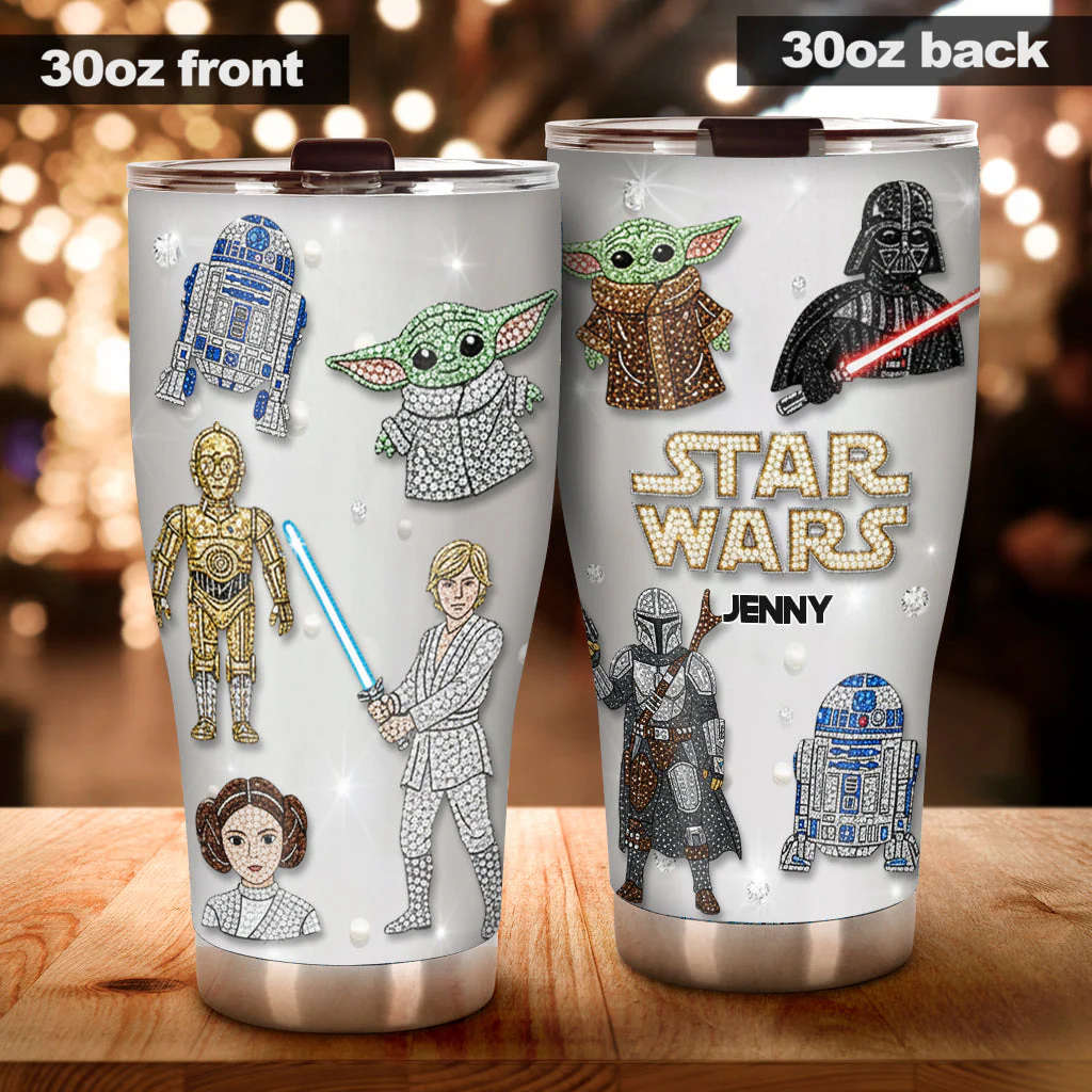 Stwa Glaxy Star - Personalized Tumbler - Gift For Movie Fans NL122 - Image 2