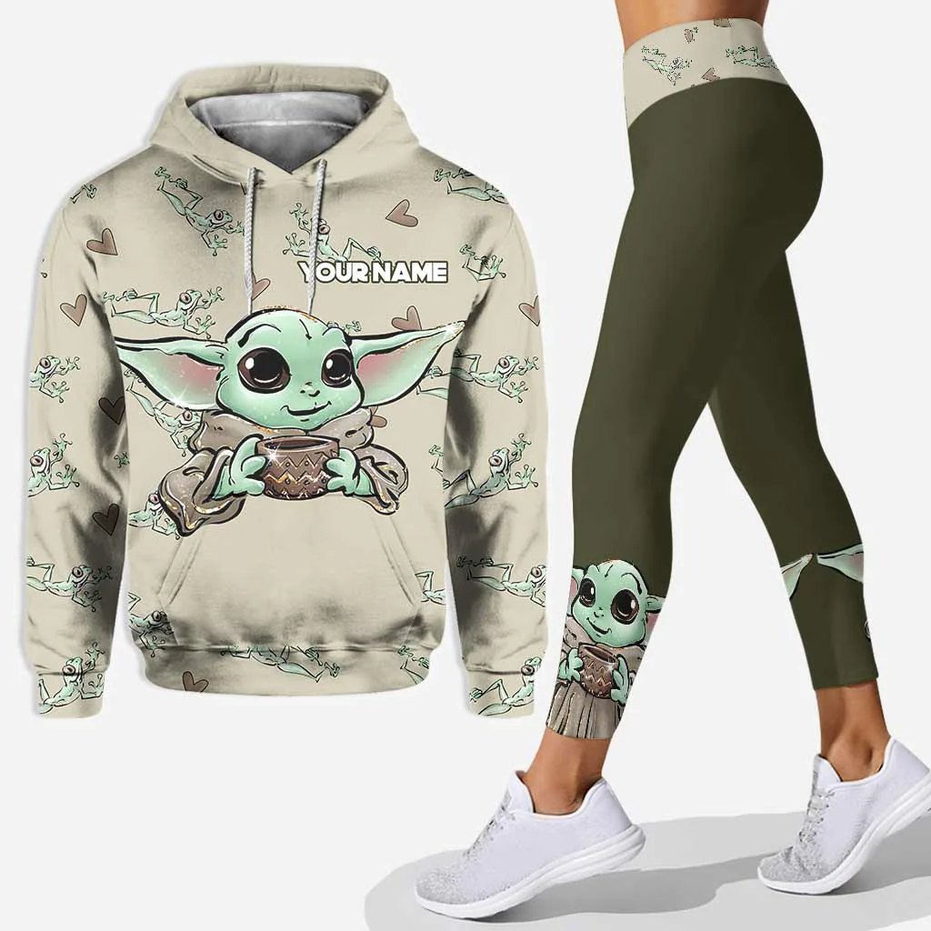 Stwa Glaxy Star The Child - Personalized Hoodie and Leggings NL122