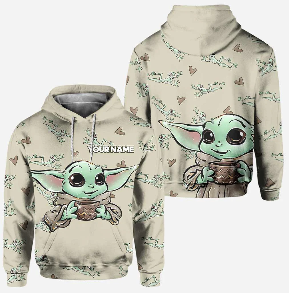 Stwa Glaxy Star The Child - Personalized Hoodie and Leggings NL122 - Image 2