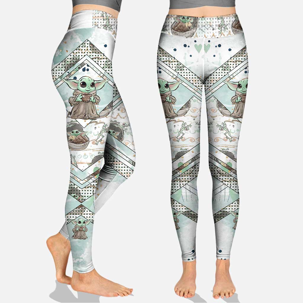 Stwa Glaxy Star Too Cute I Am - Personalized Hoodie and Leggings NL122 - Image 3