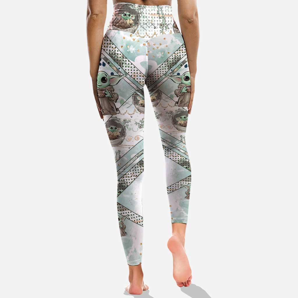 Stwa Glaxy Star Too Cute I Am - Personalized Hoodie and Leggings NL122 - Image 4