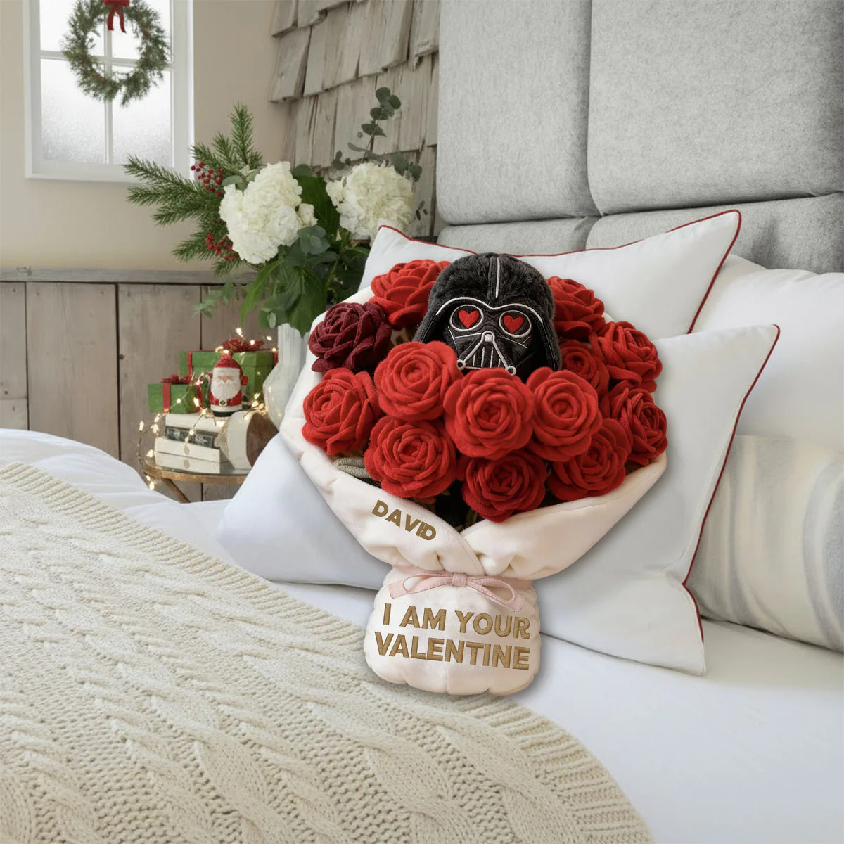 Stwa I Am Your Valentine - Personalized Custom Shape Pillow - Gift For Couple, Fan Movies HH01 - Image 5