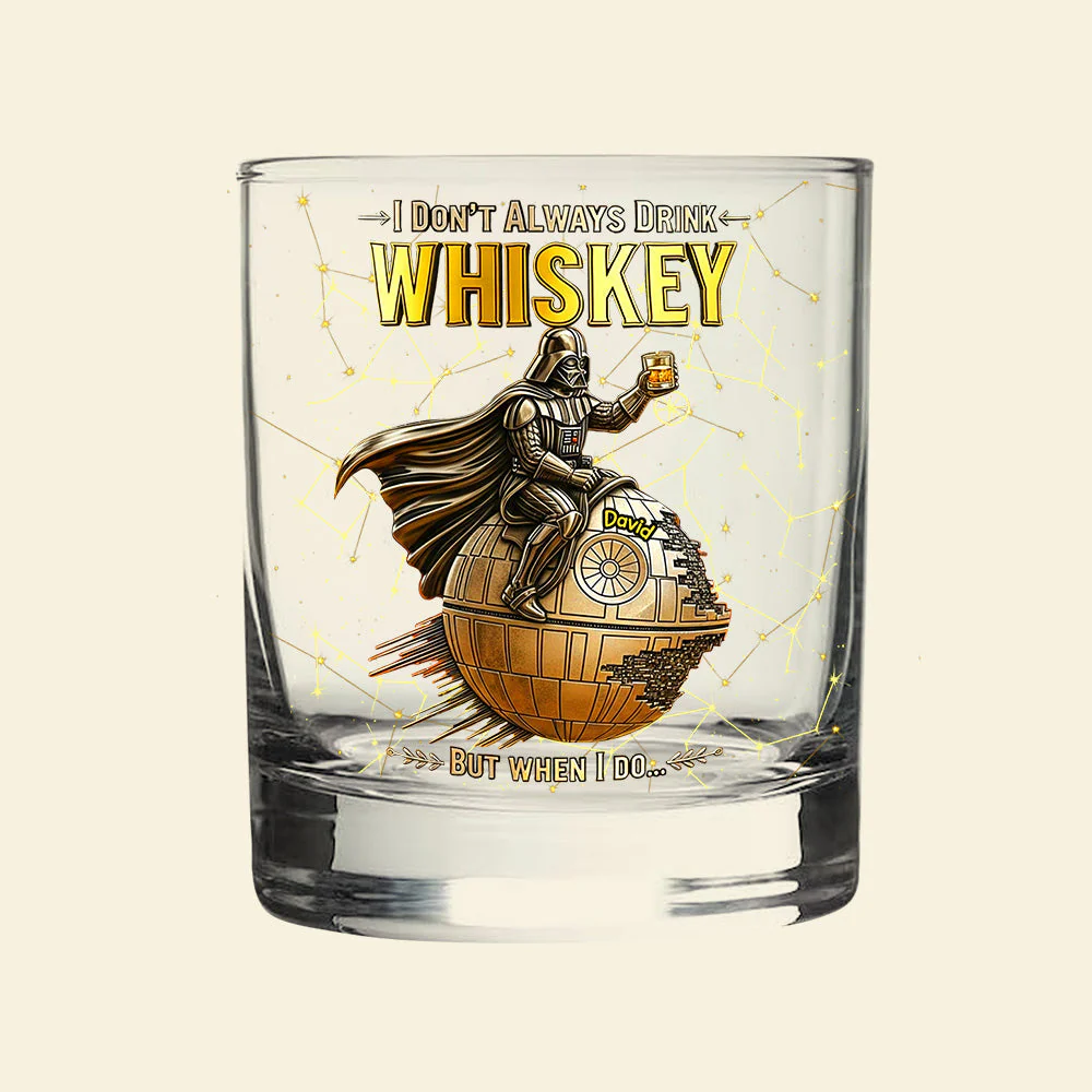 Stwa I Don't Always Drink Whiskey - Personalized Whiskey Glass - Christmas Gift For Drinkers HH01 - Image 3