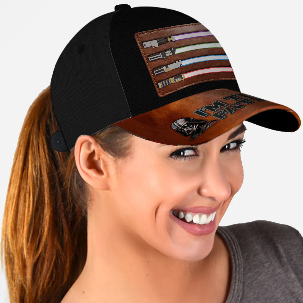 Stwa I'm Their Father - Personalized Classic Cap - Gift For Dad, Fan Movies HH01 - Image 2