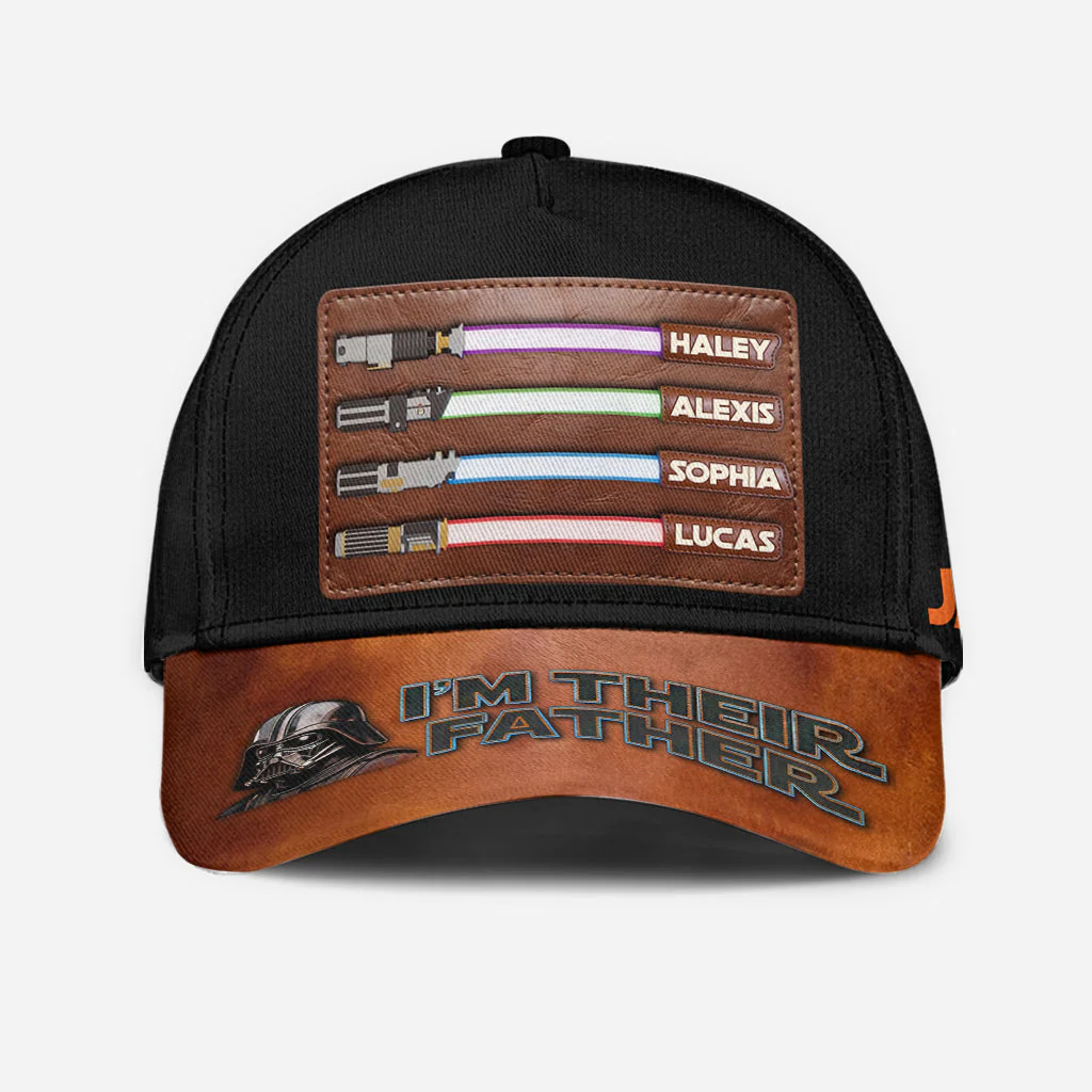 Stwa I'm Their Father - Personalized Classic Cap - Gift For Dad, Fan Movies HH01 - Image 3