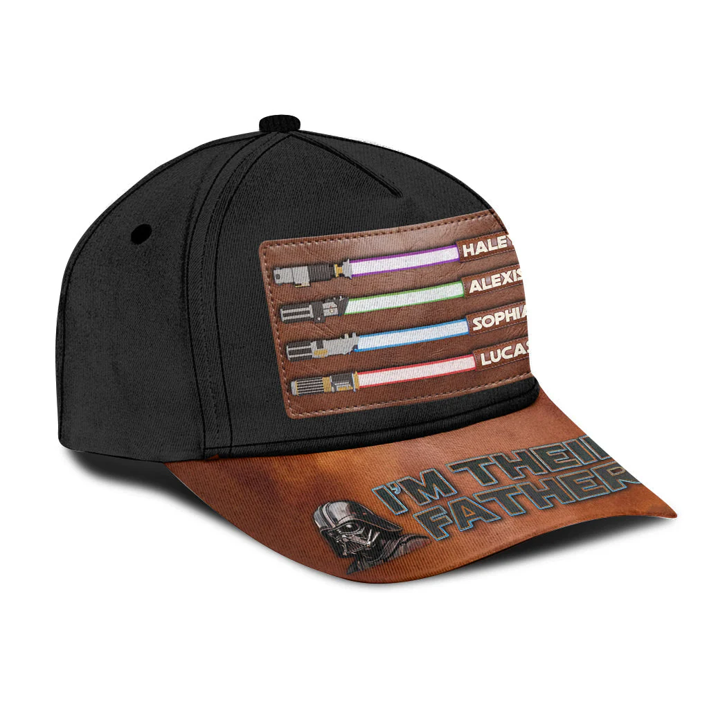 Stwa I'm Their Father - Personalized Classic Cap - Gift For Dad, Fan Movies HH01 - Image 4