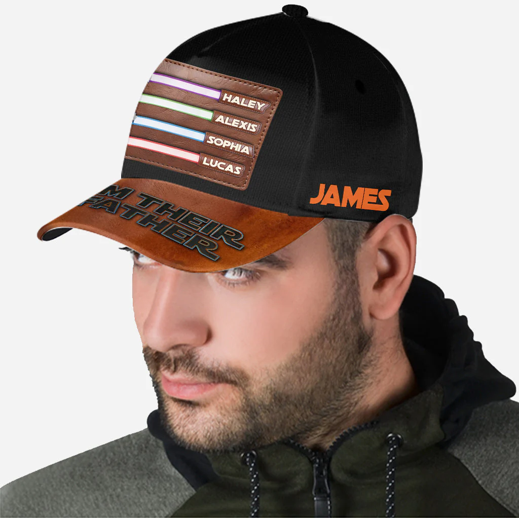 Stwa I'm Their Father - Personalized Classic Cap - Gift For Dad, Fan Movies HH01 - Image 6