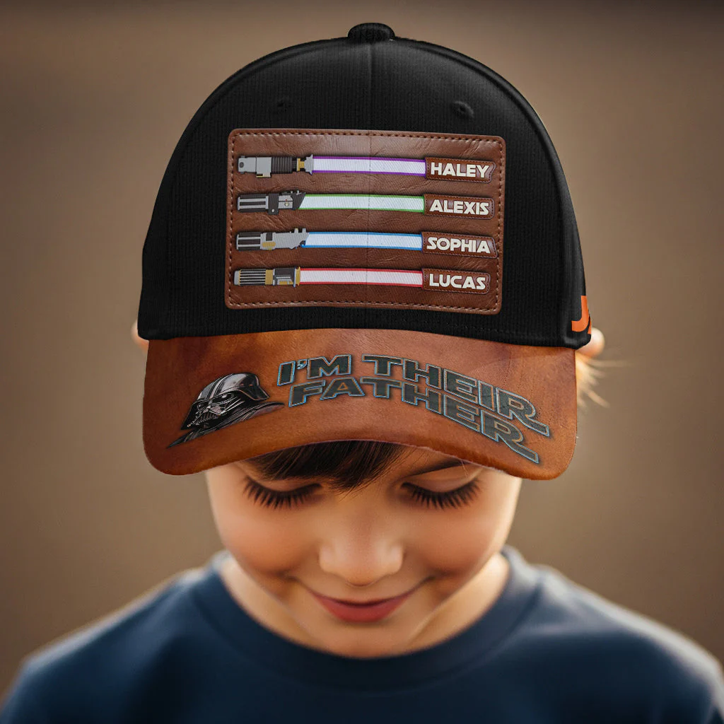 Stwa I'm Their Father - Personalized Classic Cap - Gift For Dad, Fan Movies HH01 - Image 7