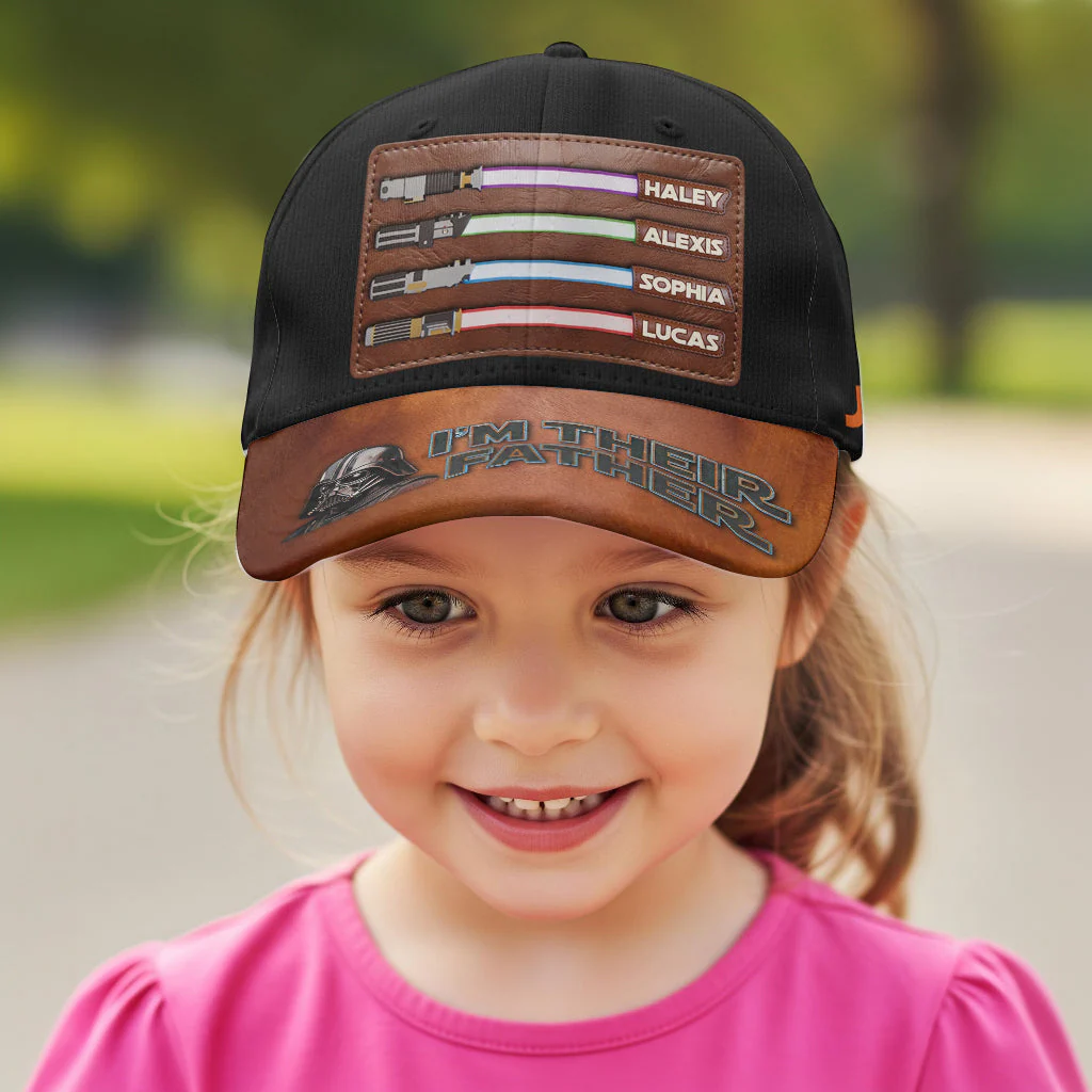 Stwa I'm Their Father - Personalized Classic Cap - Gift For Dad, Fan Movies HH01 - Image 8