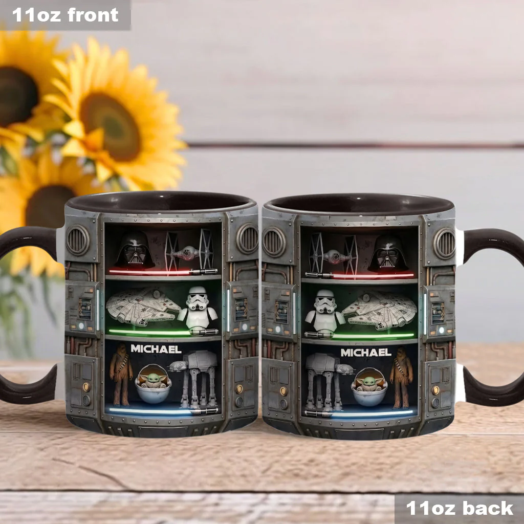 Stwa The Dark Sides - Personalized Accent Mug - Gift For Fan Movies HH01 - Image 3