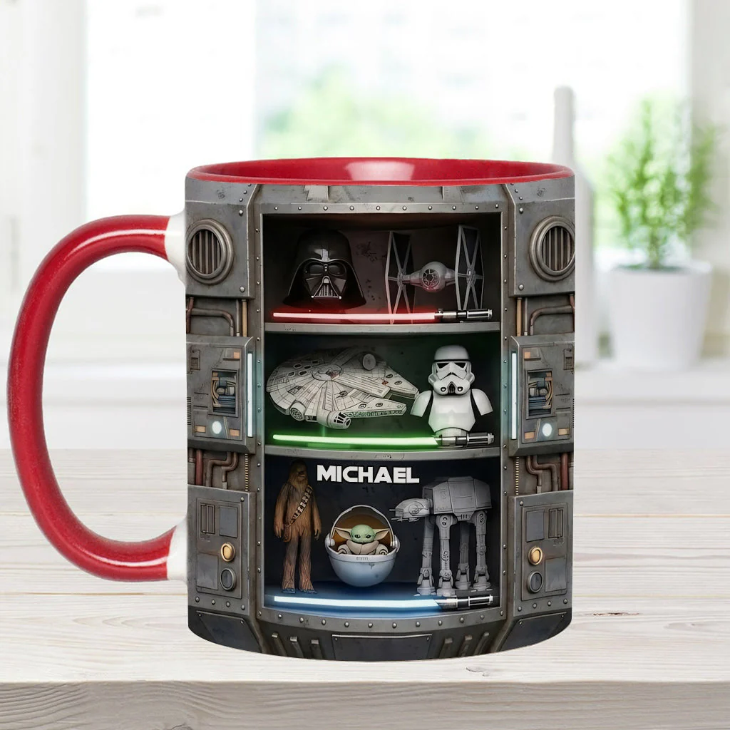 Stwa The Dark Sides - Personalized Accent Mug - Gift For Fan Movies HH01 - Image 7