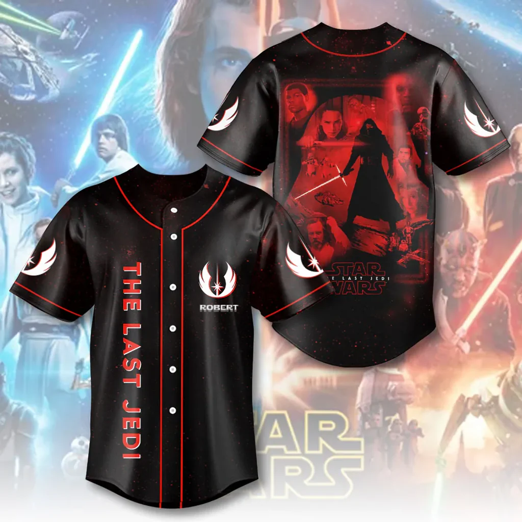Stwa The Last - Personalized Baseball Jersey - Gift For Movie Fans HH01