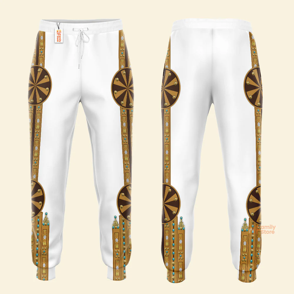 Sun Dial Elvis Sweat Suit - Costume Cosplay Hoodie Sweatshirt Sweatpants CSELV013 - Image 5