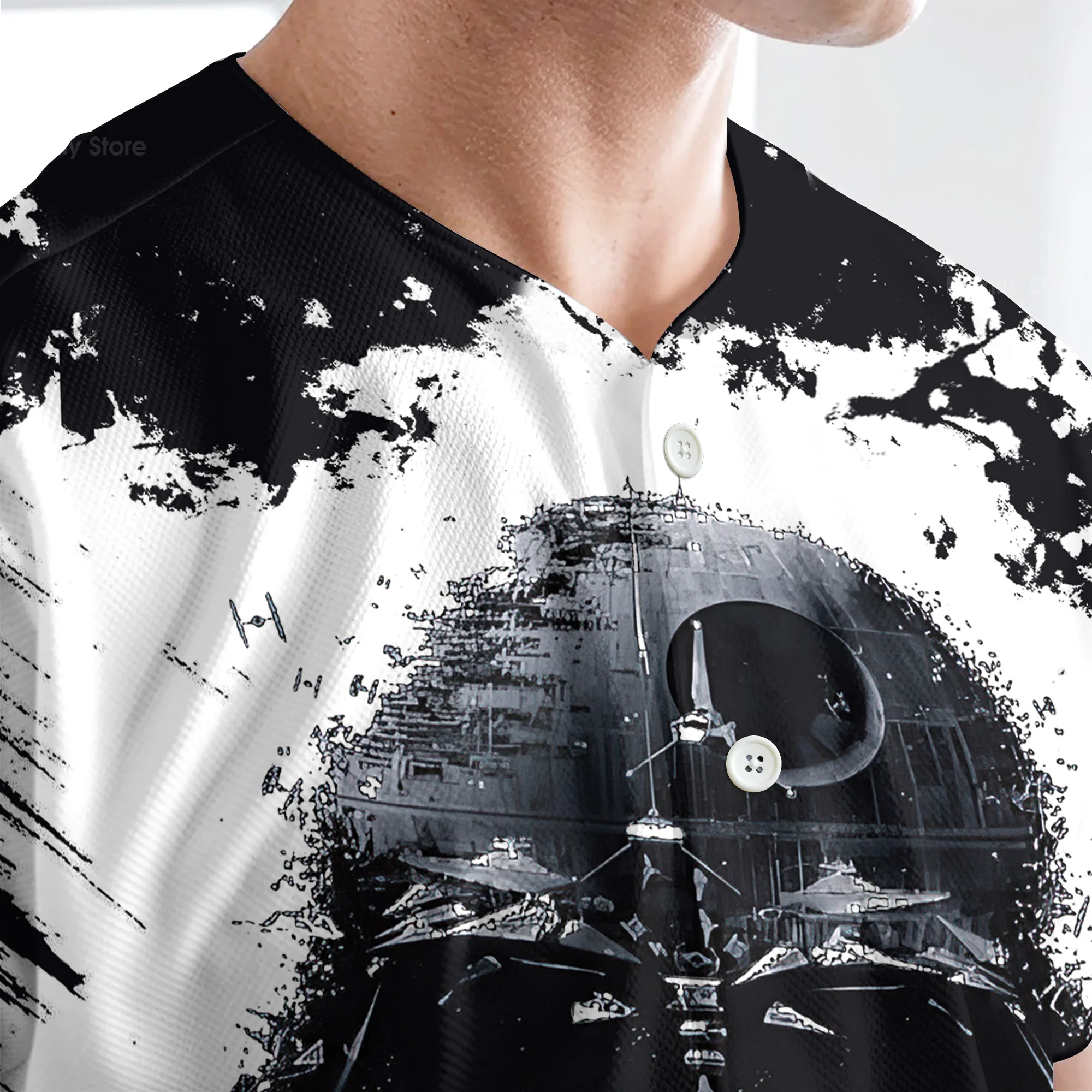 SW Darth Vader So Cool - Baseball Jersey - Christant Gift For Him - Family Store - Image 4