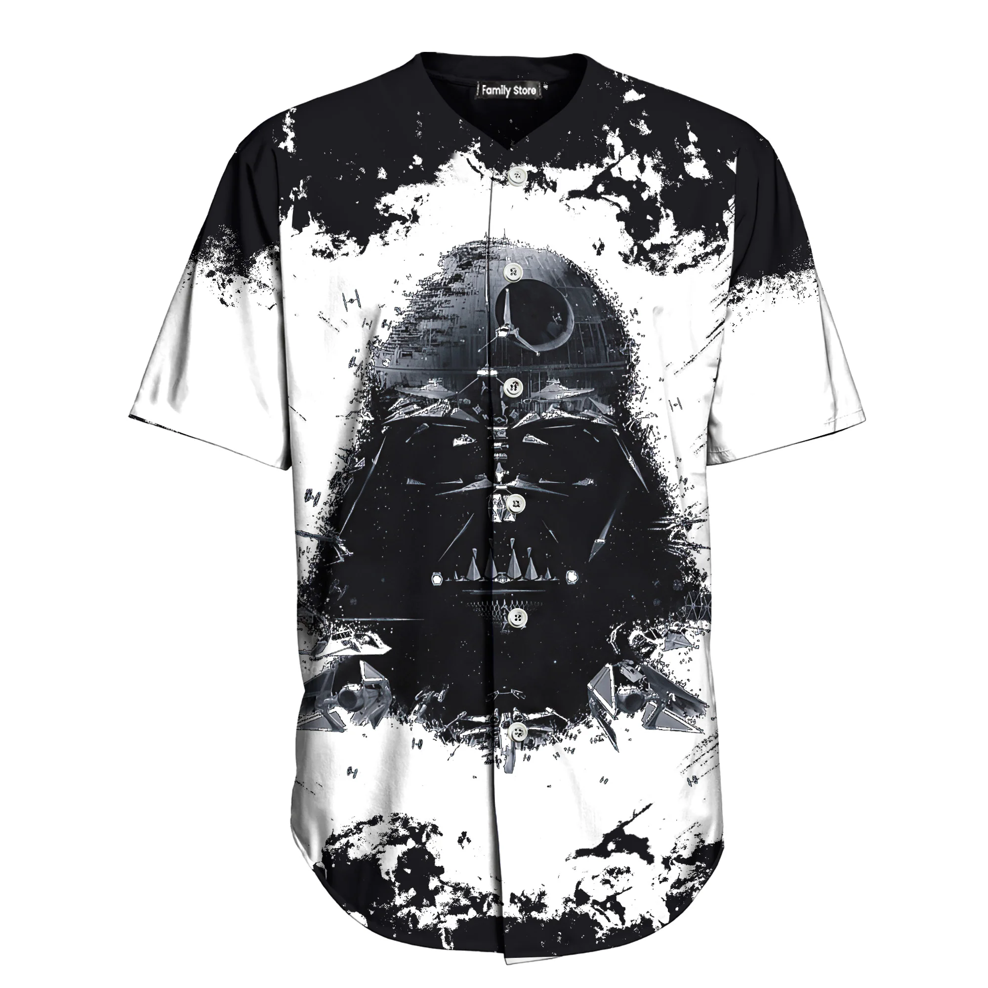 SW Darth Vader So Cool - Baseball Jersey - Christant Gift For Him - Family Store - Image 7