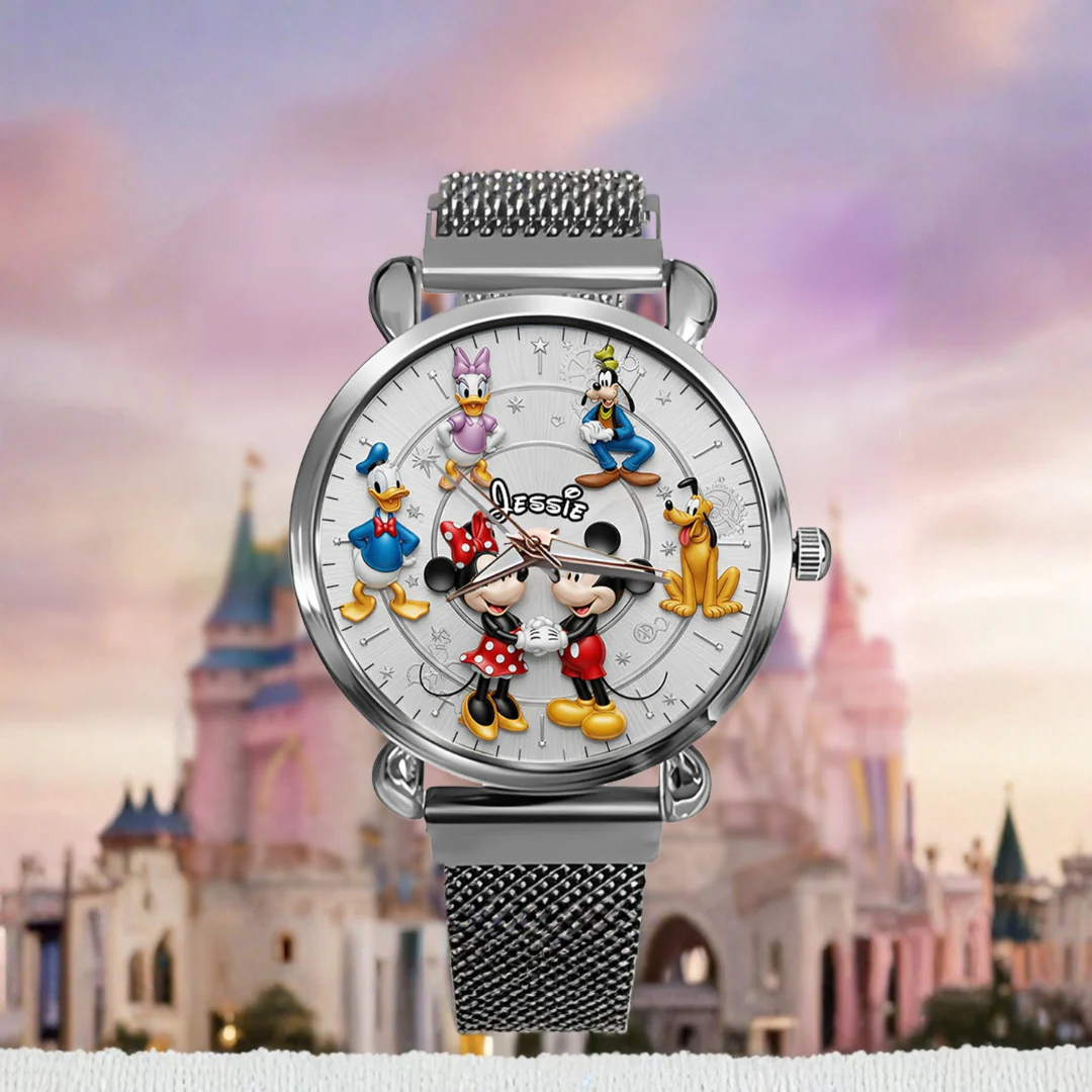 MkMo Magic Mouse In Magical World - Personalized Women Hand Watch - Gift For Her, Movie Fans NL122 - Image 7