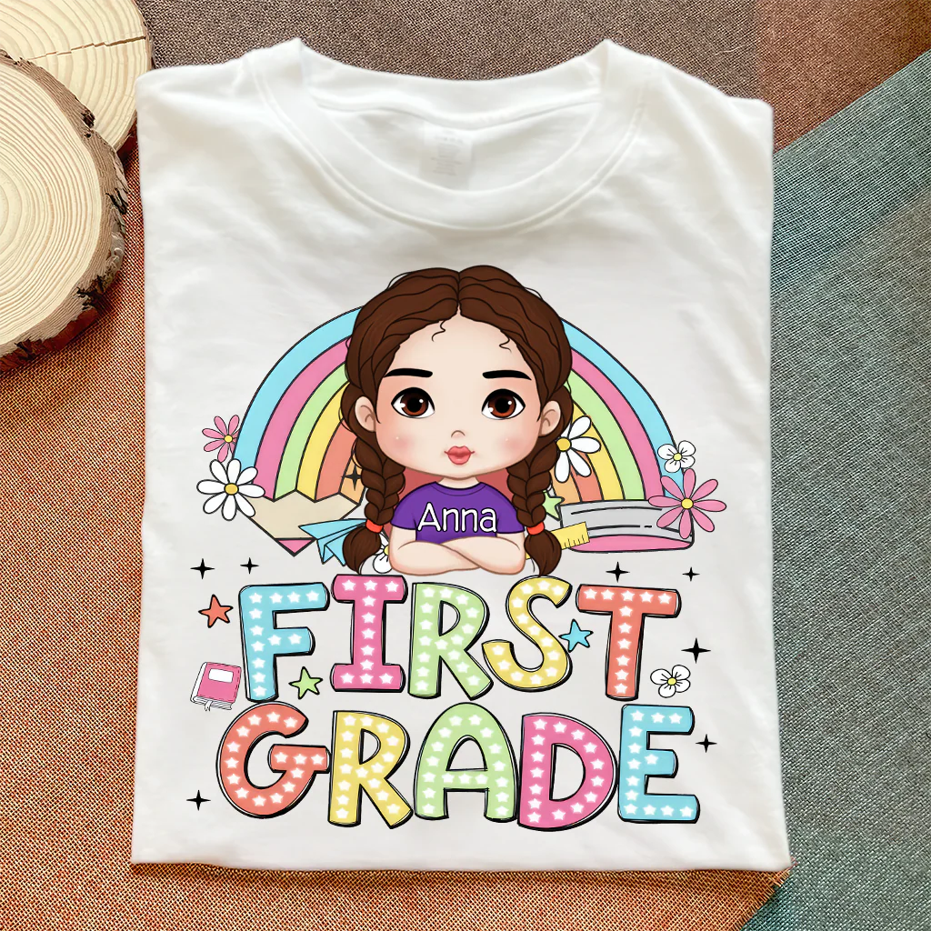 Teacher School Level Back To School First Day Of School - Personalized Shirt | GR14 TD118 - Image 3