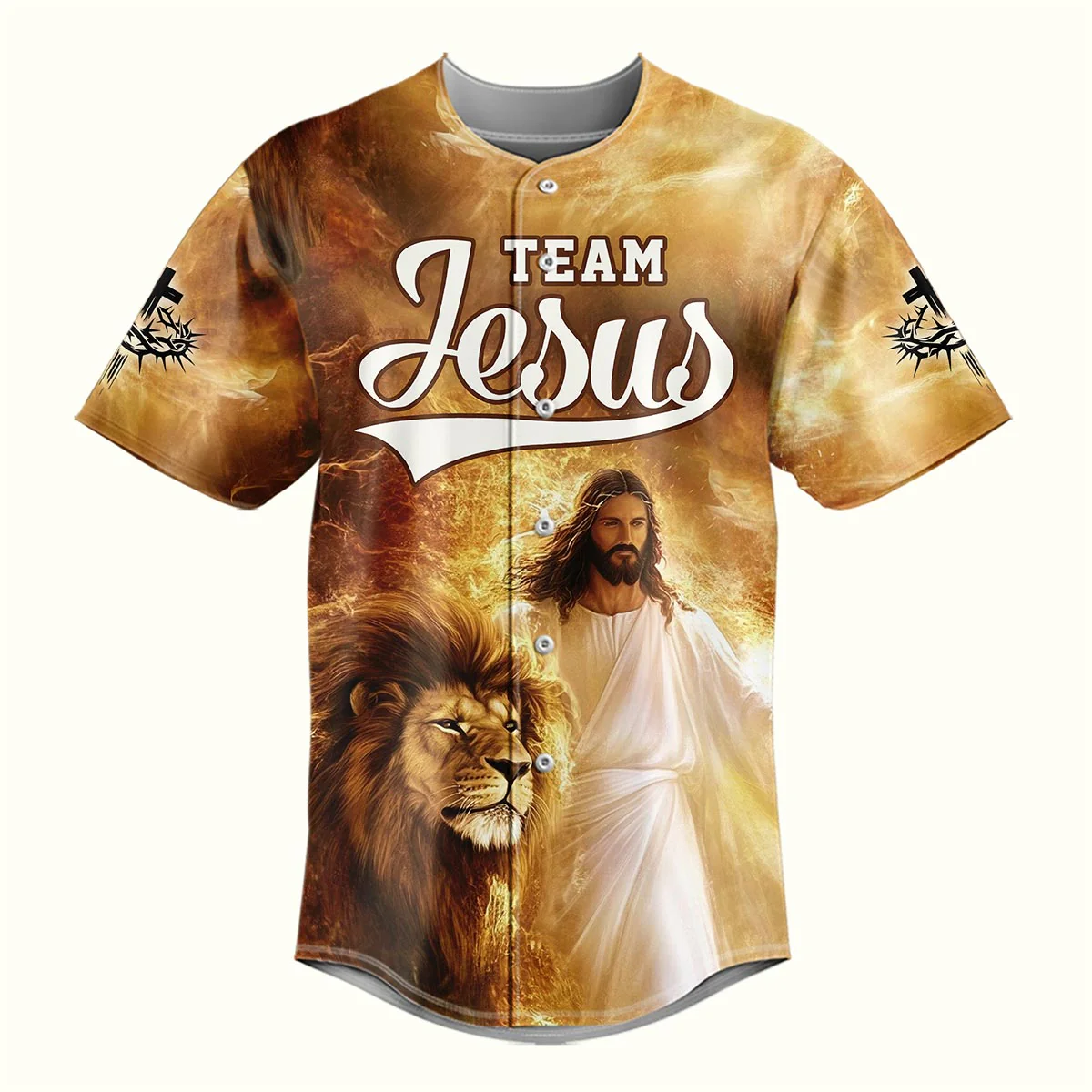 Team Jesus – Lion of Judah Baseball Jersey Bundle - Image 3