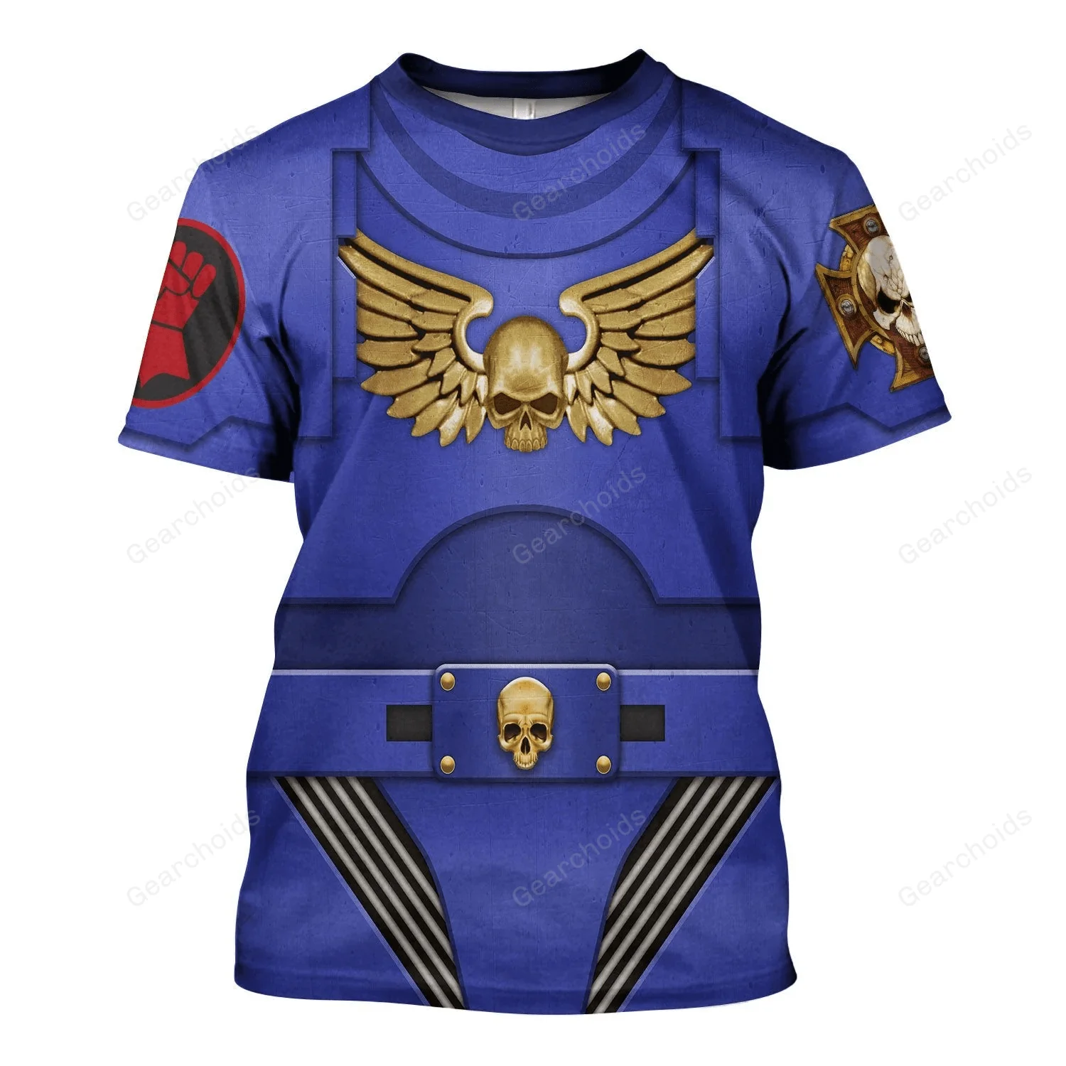 Terminator Armor Crimson Fists - Costume Cosplay Hoodie Sweatshirt Sweatpants CSWRH139 - Image 9