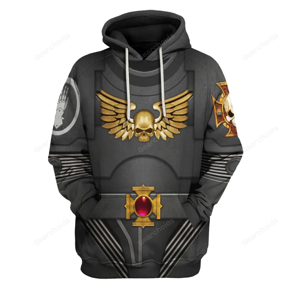Terminator Armor Iron Hands - Costume Cosplay Hoodie Sweatshirt Sweatpants CSWRH128 - Image 2