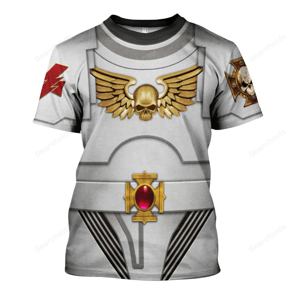 Terminator Armor White Scars - Costume Cosplay Hoodie Sweatshirt Sweatpants CSWRH134 - Image 11