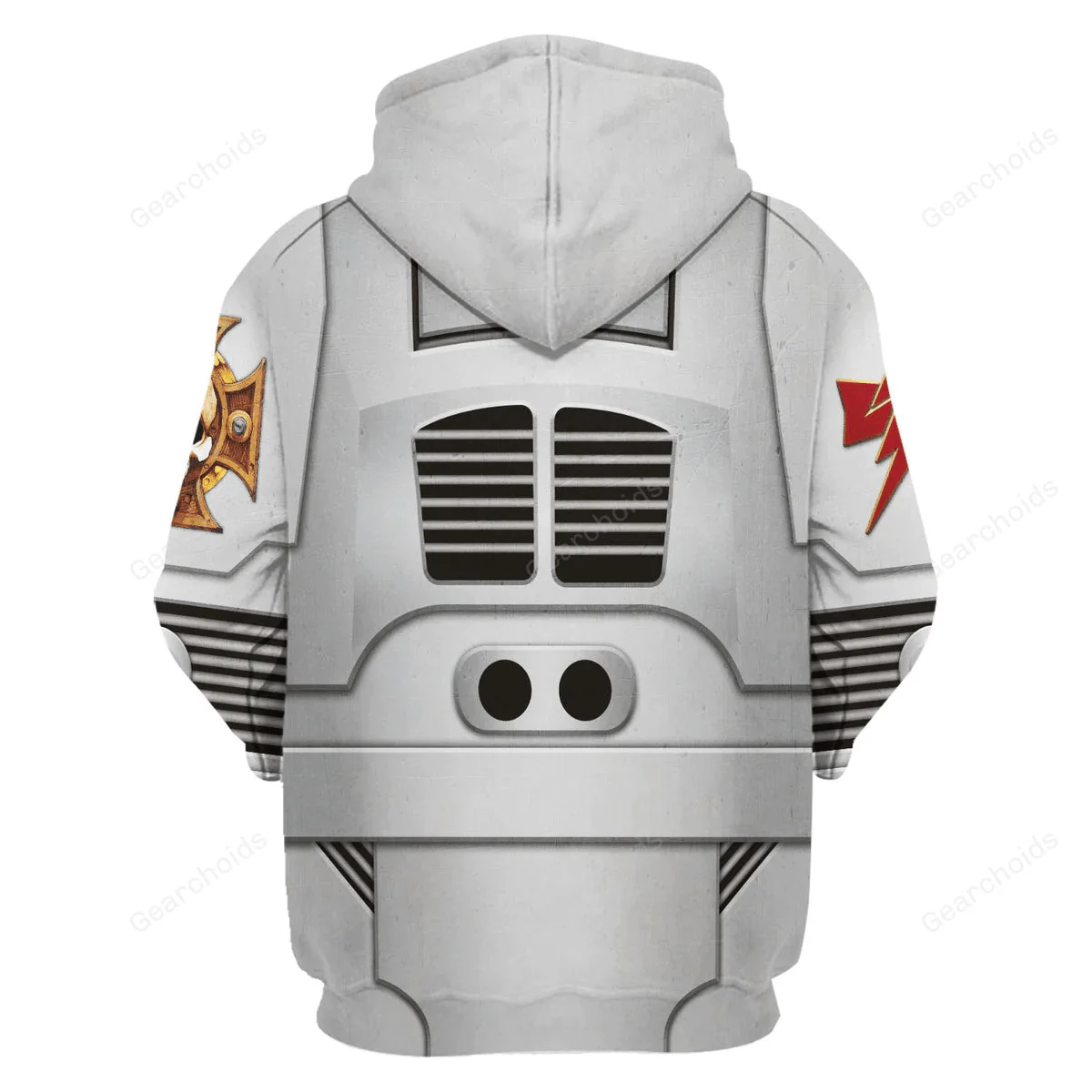 Terminator Armor White Scars - Costume Cosplay Hoodie Sweatshirt Sweatpants CSWRH134 - Image 4