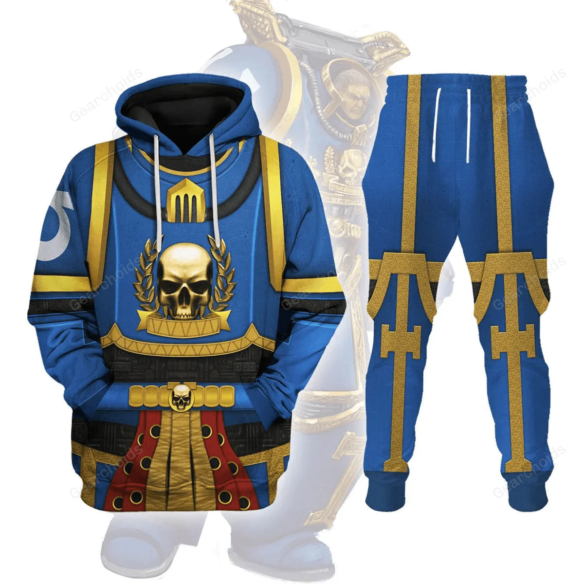 Terminator Armour Grimnar - Costume Cosplay Hoodie Sweatshirt Sweatpants CSWRH036