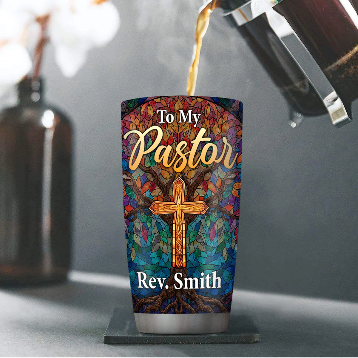 Thank You For Teaching & Loving Us - Personalized Stainless Steel Tumbler TD118 - Image 4