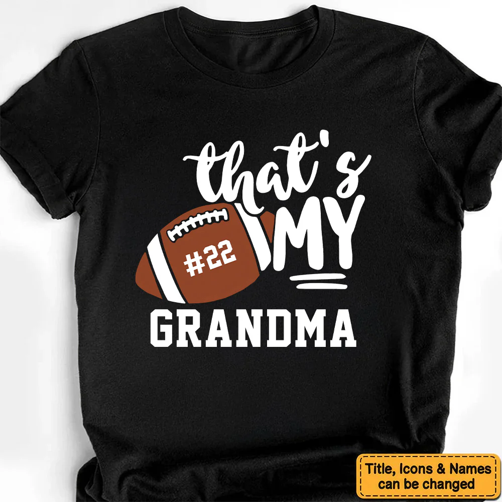 That's My Grandson - Personalized Shirt - Gift For Mother, Grandma, Grandmother, Mother's Day - Image 3