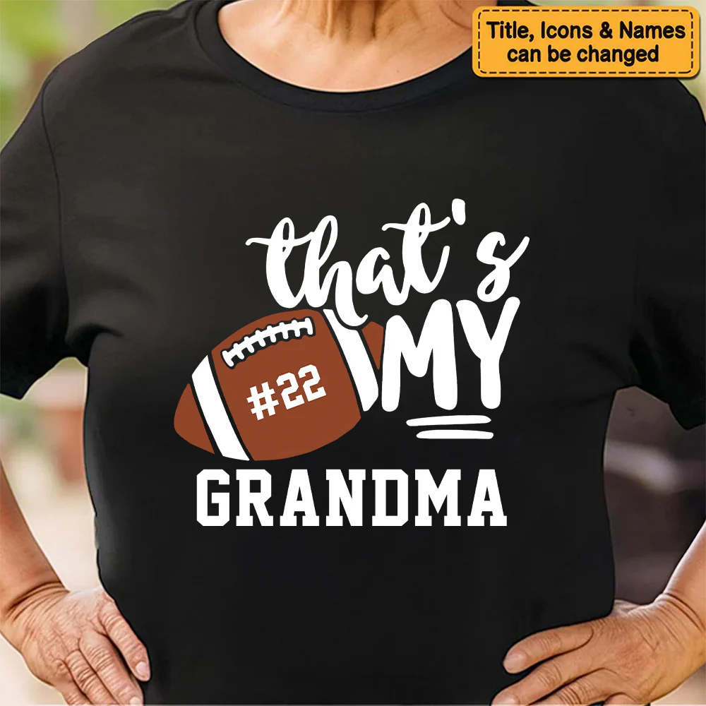 That's My Grandson - Personalized Shirt - Gift For Mother, Grandma, Grandmother, Mother's Day - Image 6