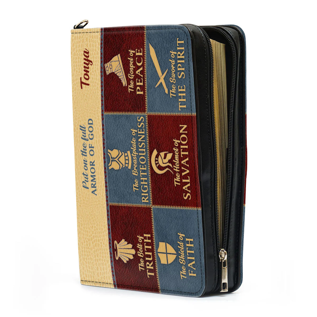 The Belt Of Truth - Thoughtful Gift For Christians - Personalized Bible Covers - AT4080711 - Image 4