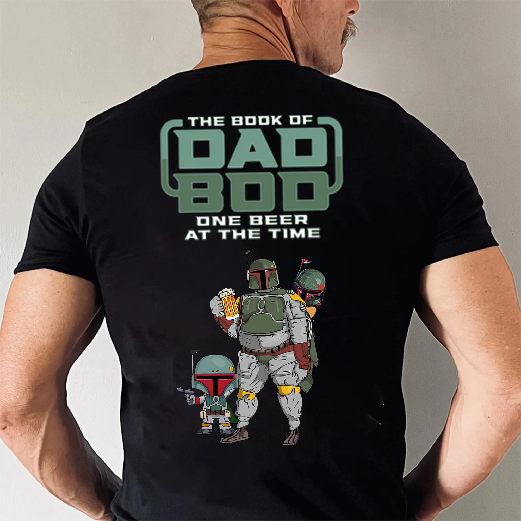 Stwa The Book Of Dad Bob One Beer At The Time - Gift For Dad - Personalized Shirt 2 Side - NA94 - Image 4