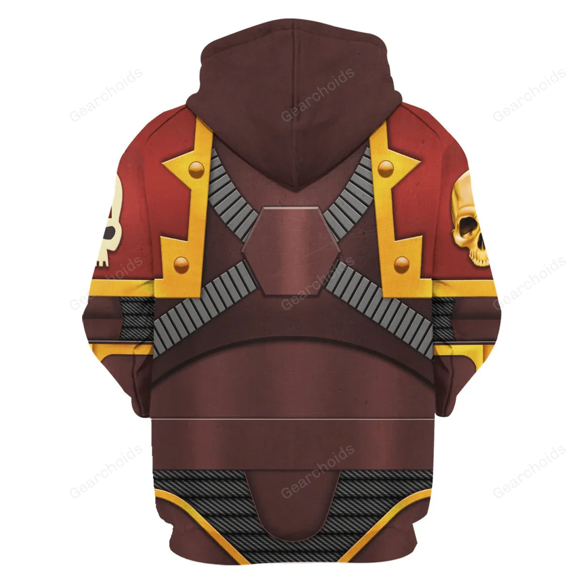 The Brazen Beasts Khorne Daemonkin Warband Colour Scheme - Costume Cosplay Hoodie Sweatshirt Sweatpants CSWRH105 - Image 4