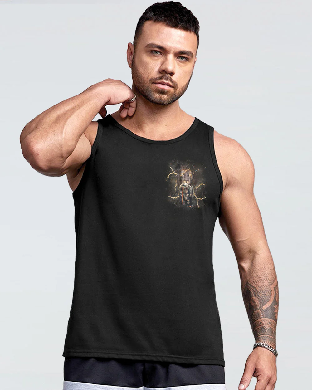 The Devil Saw Me With My Head Down Men's All Over Print Shirt - Yhhn2304243 - Image 16