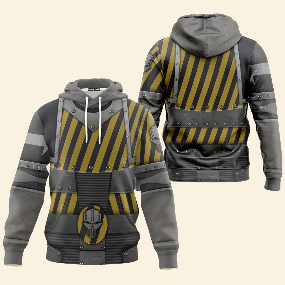 The Iron Warriors Legion Colour Scheme - Costume Cosplay Hoodie Sweatshirt Sweatpants CSWRH115 - Image 3