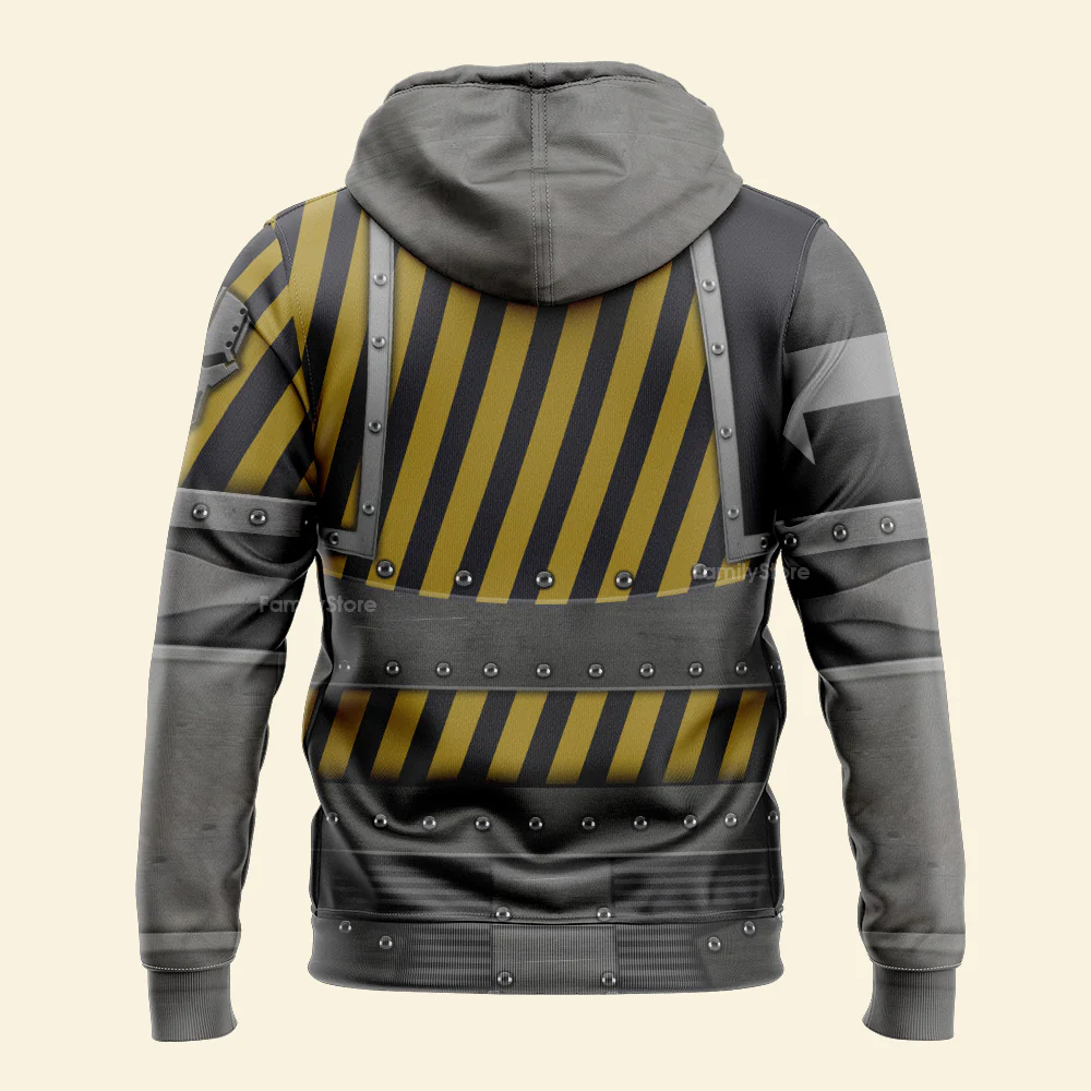 The Iron Warriors Legion Colour Scheme - Costume Cosplay Hoodie Sweatshirt Sweatpants CSWRH115 - Image 5