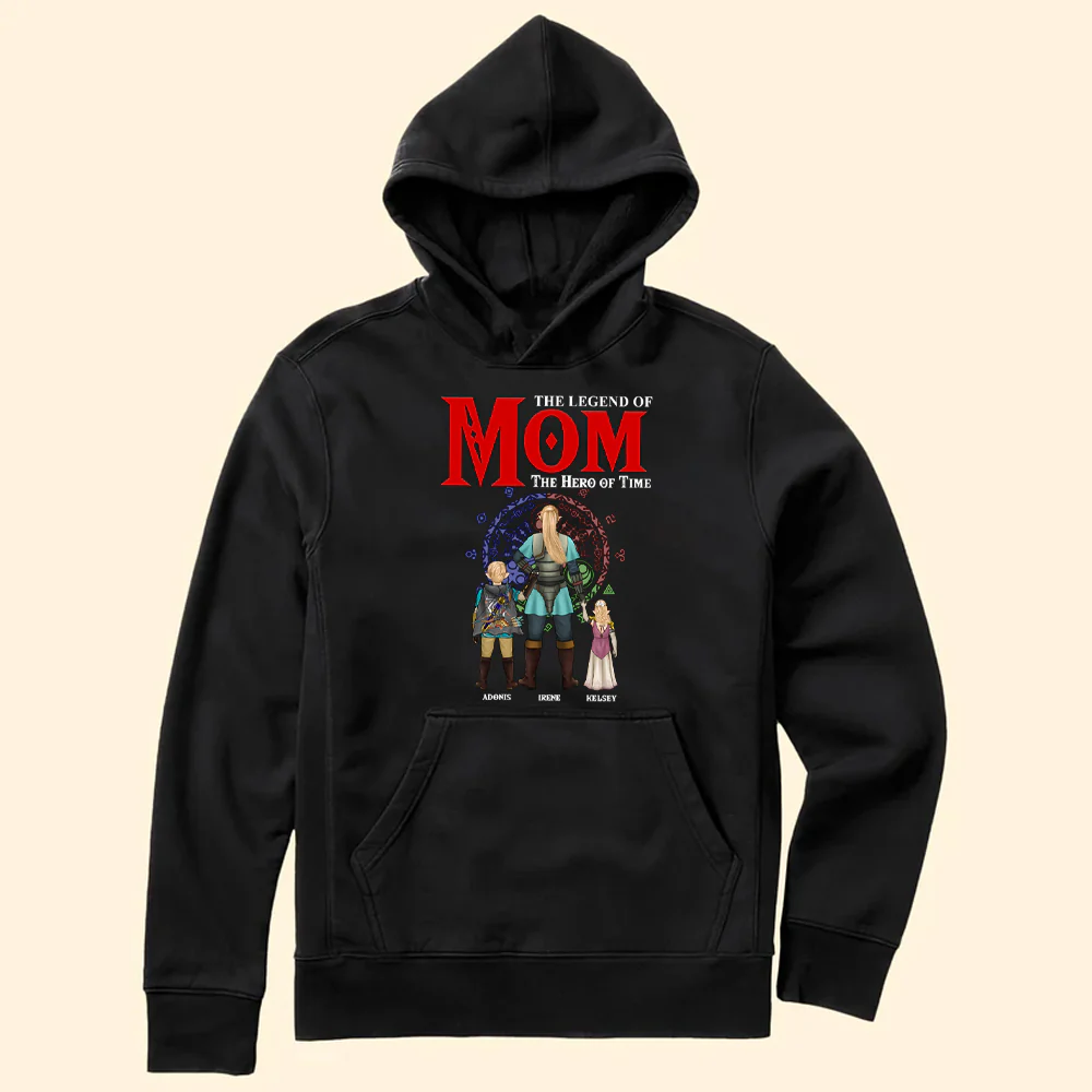 The Legend Of Zelda Mom The Hero Of Time - Gift For Mom - Personalized Tshirt - CL07 NA94 - Image 5