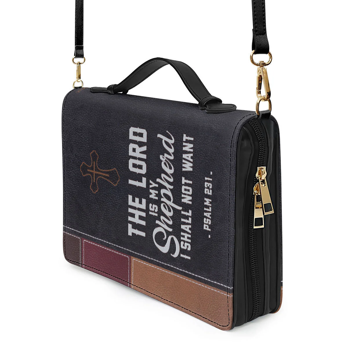 The Lord Is My Shepherd, I Shall Not Want - Awesome Personalized Bible Covers - AT4082466 - Image 5