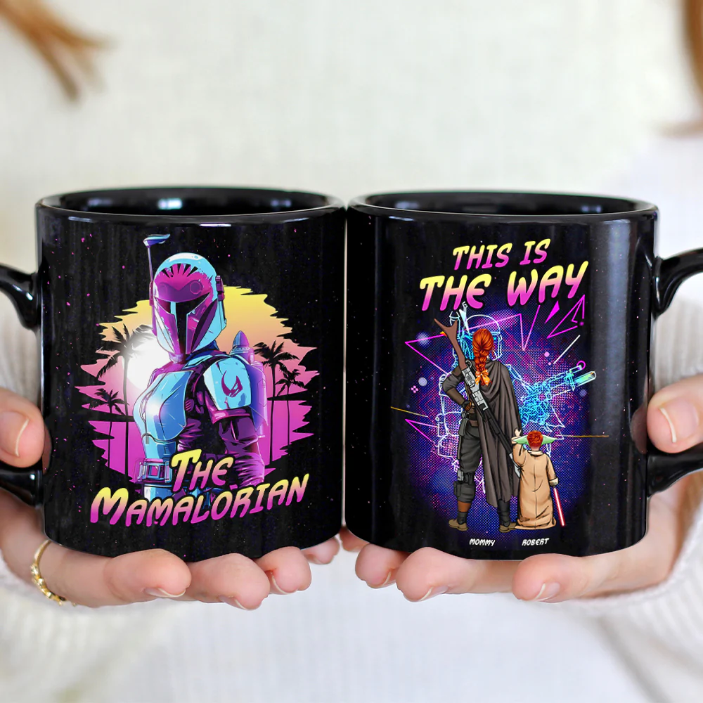The Mamalorian This Is The Way - Personalized Ceramic Mug - Gift For Mom, Grandma | CL08.Ver3 HN02 - Image 2