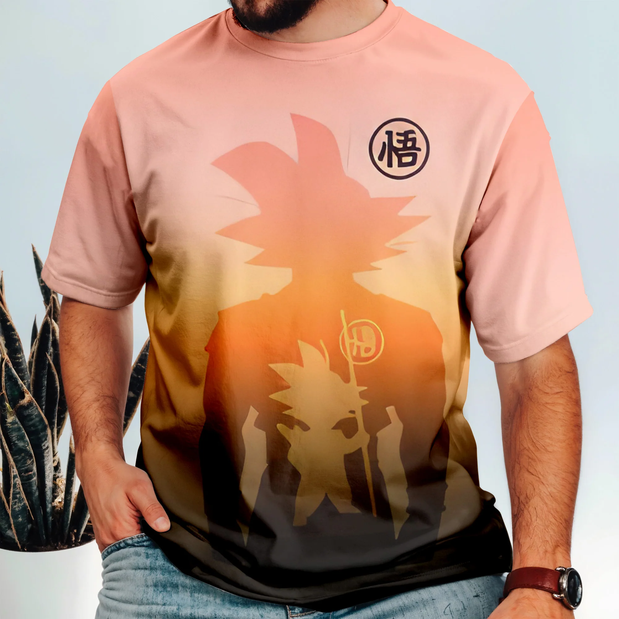 The Super Saiyan Dad We Love You - Personalized 3D Tshirt - Gift For Dad, Grandpa, Father's Day |  CL03 NA94 - Image 4