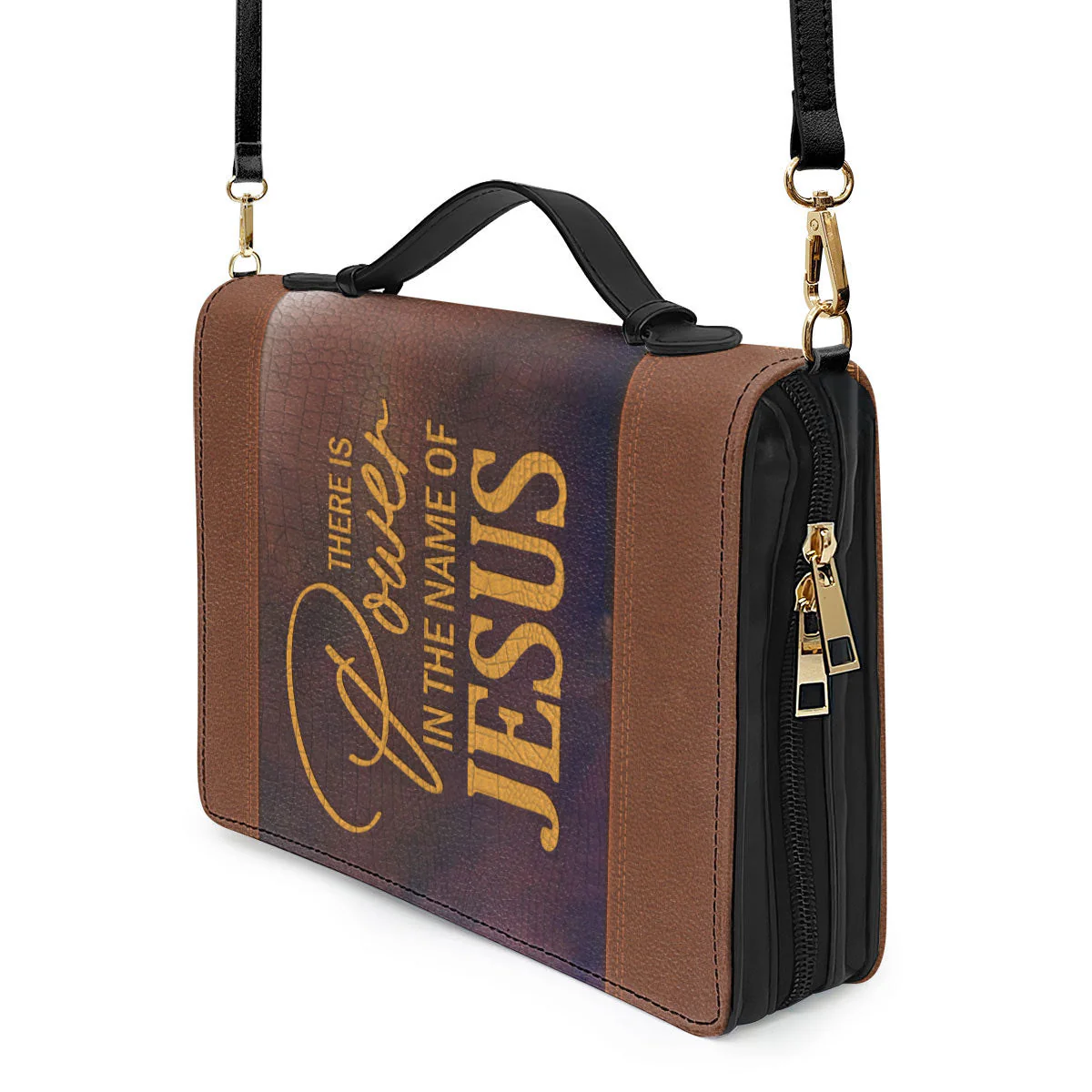 There Is Power In The Name Of Jesus - Awesome Personalized Bible Covers - AT4081457 - Image 5