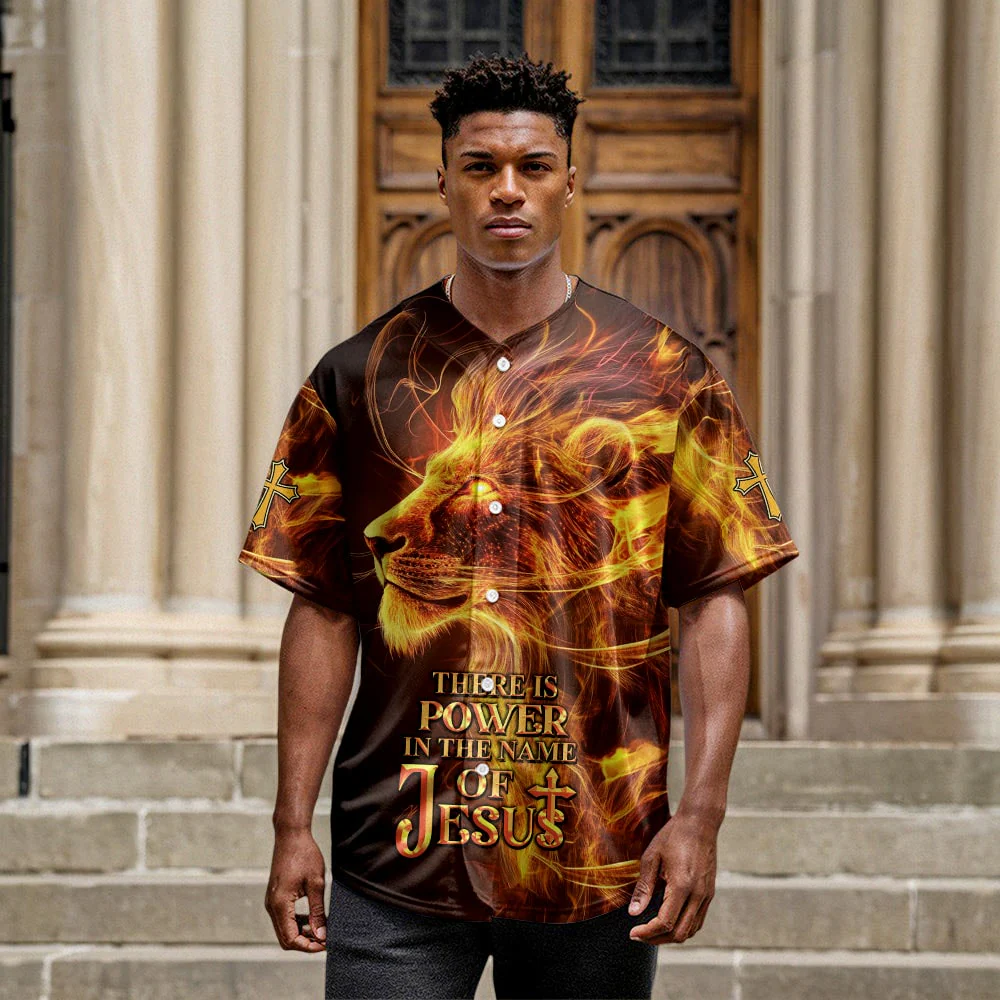 There is Power in the Name of Jesus Baseball Jersey Bundle - Image 10