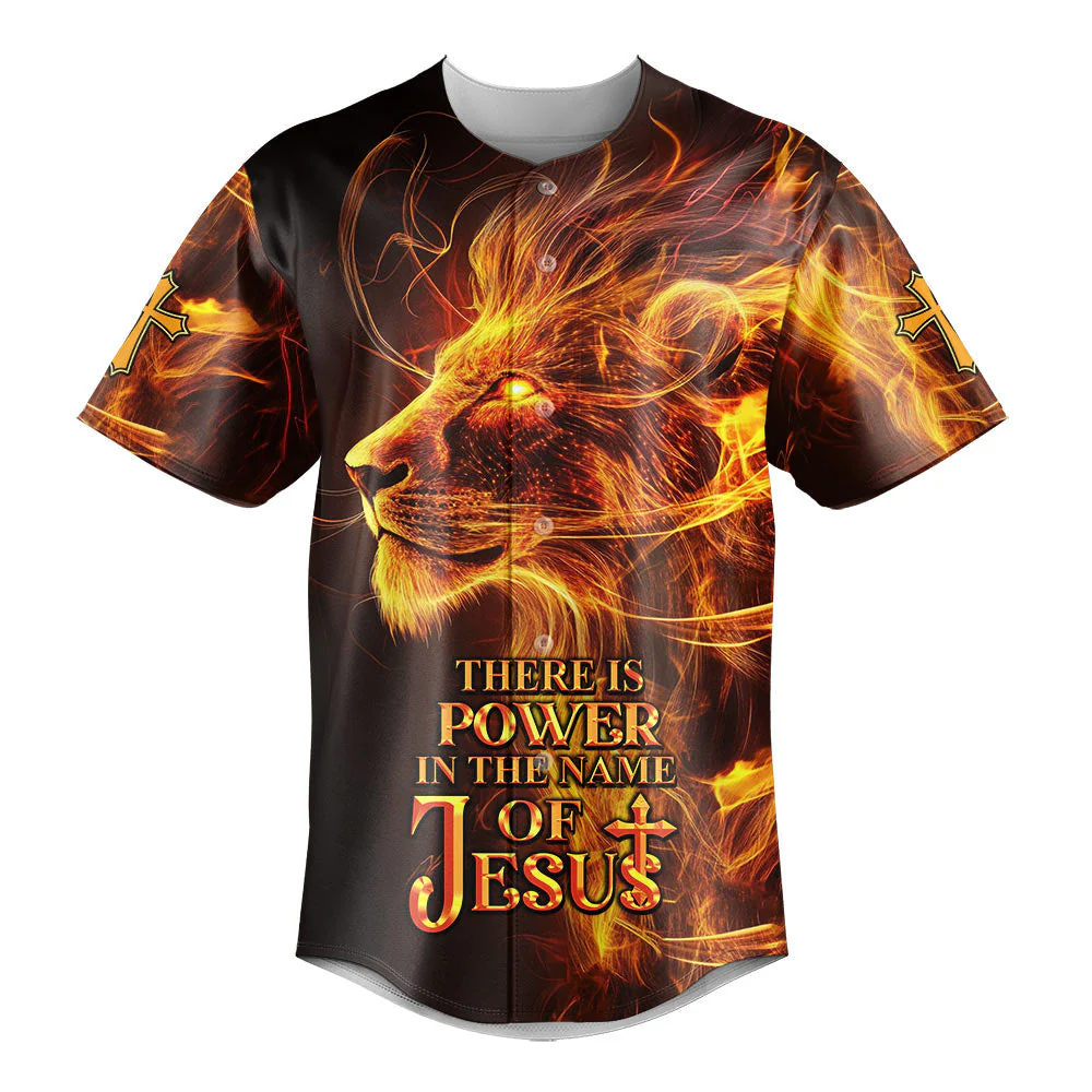 There is Power in the Name of Jesus Baseball Jersey Bundle - Image 3