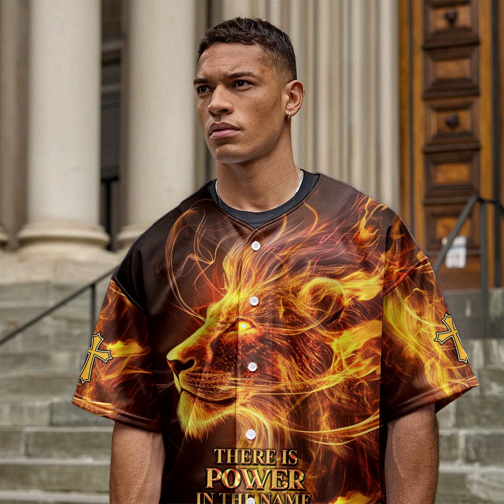 There is Power in the Name of Jesus Baseball Jersey Bundle - Image 8