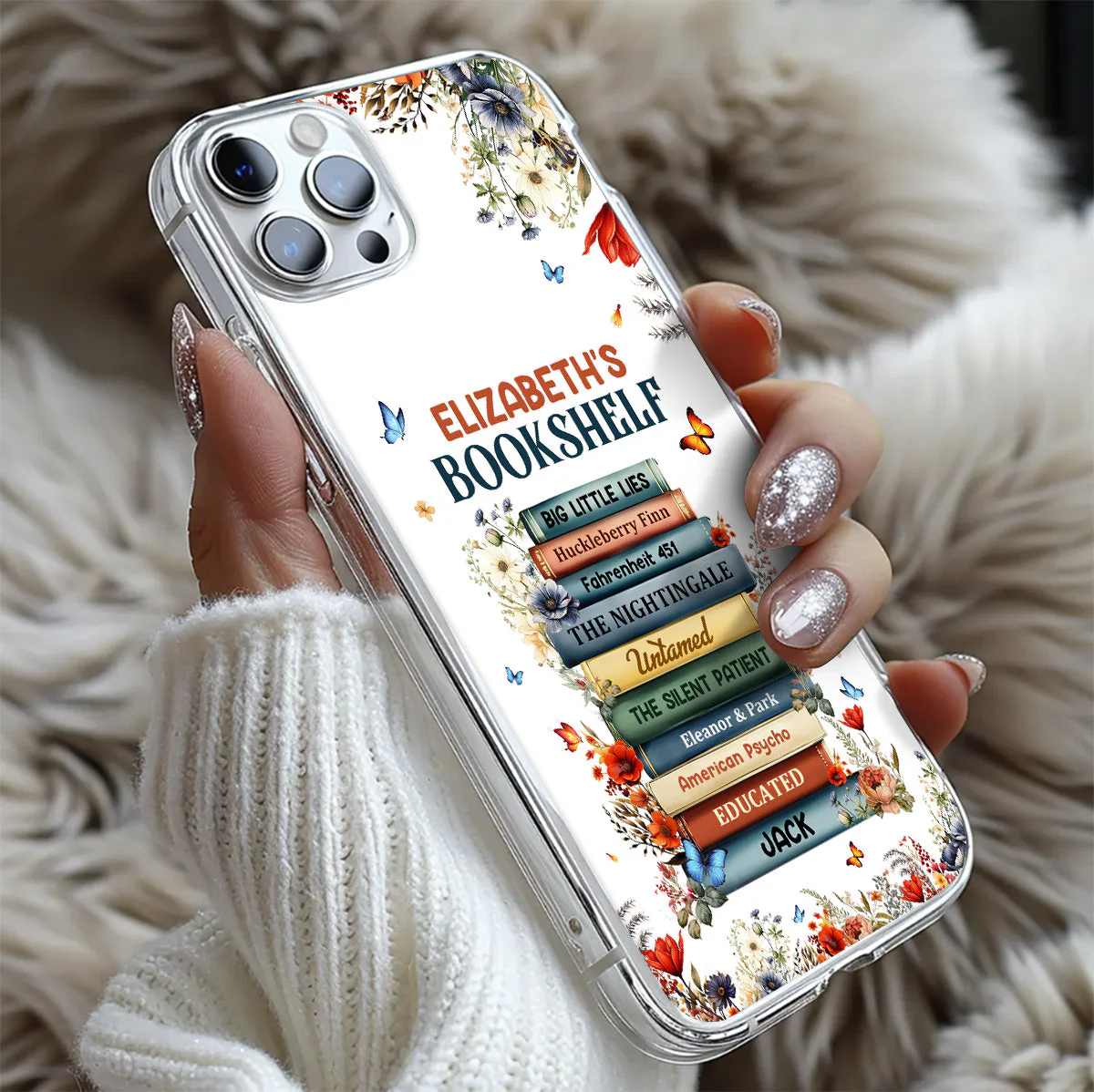This Is My Reading Journal - Personalized Phone Case - Gift For Book Lover, Reader, Her HH01 - Image 5