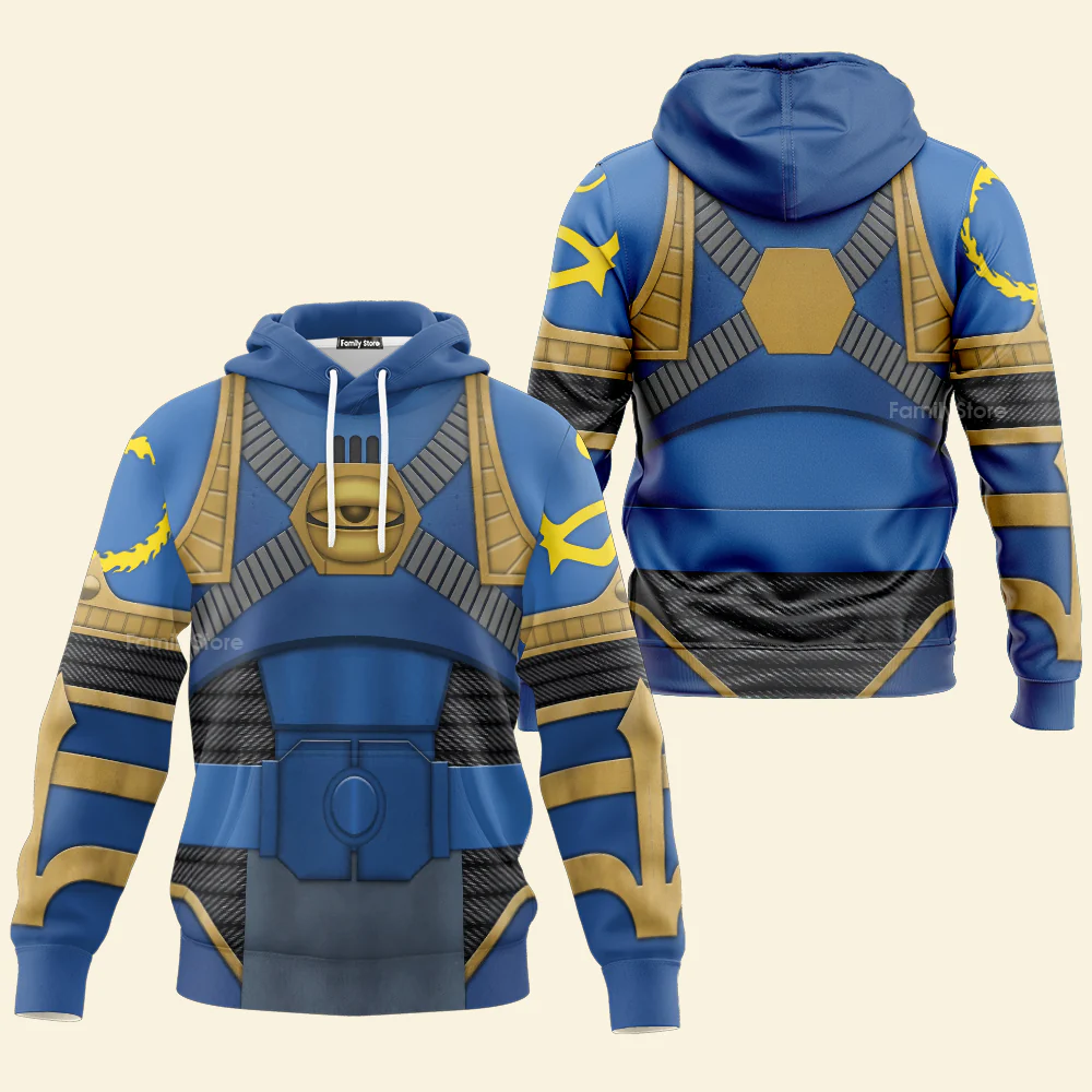Thousand Sons Legion Colour Scheme - Costume Cosplay Hoodie Sweatshirt Sweatpants CSWRH096 - Image 3